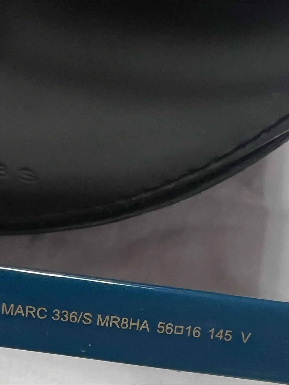 Marc Jacobs Blue Cat-Eye Sunglasses with Gradient Lenses 336/S MR8HA